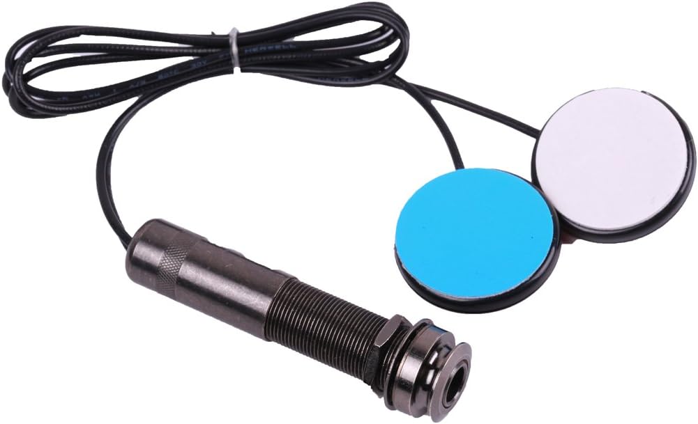 Mandolin Twin Internal Dual Sensor Pickup Piezo with 1/4 inch Endpin Jack