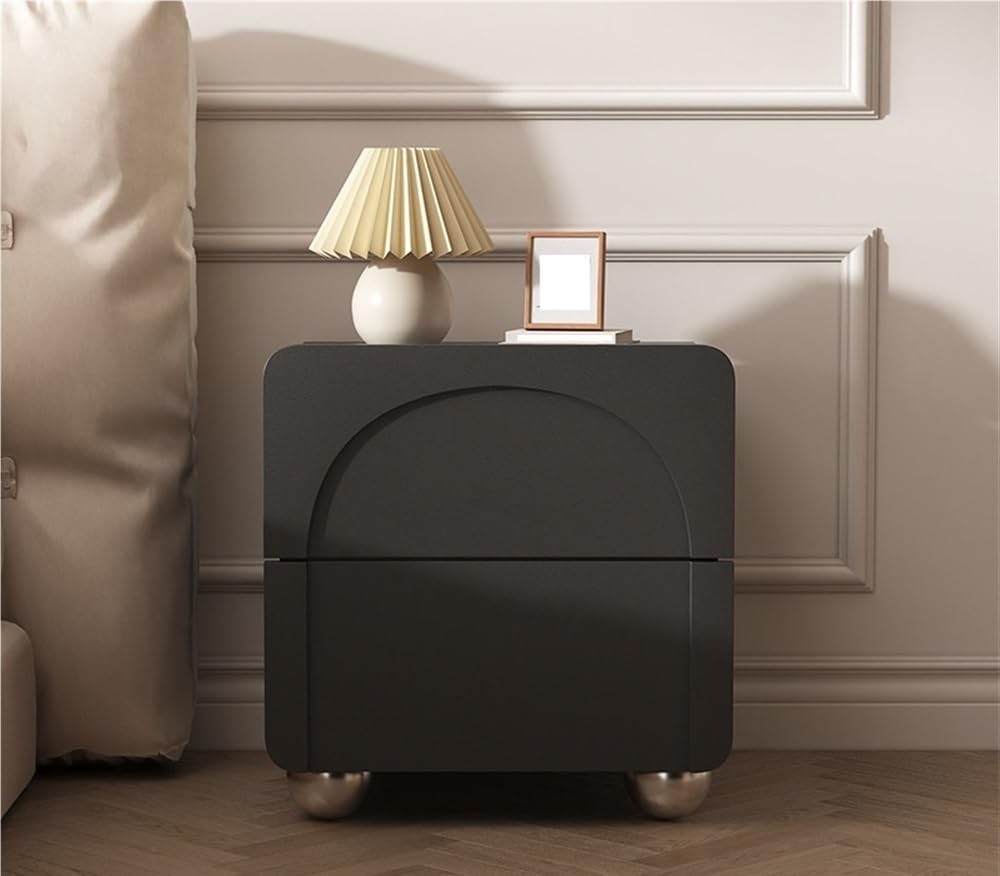 Table de chevet pour chambre à coucher moderne avec meuble rangement de nuit
