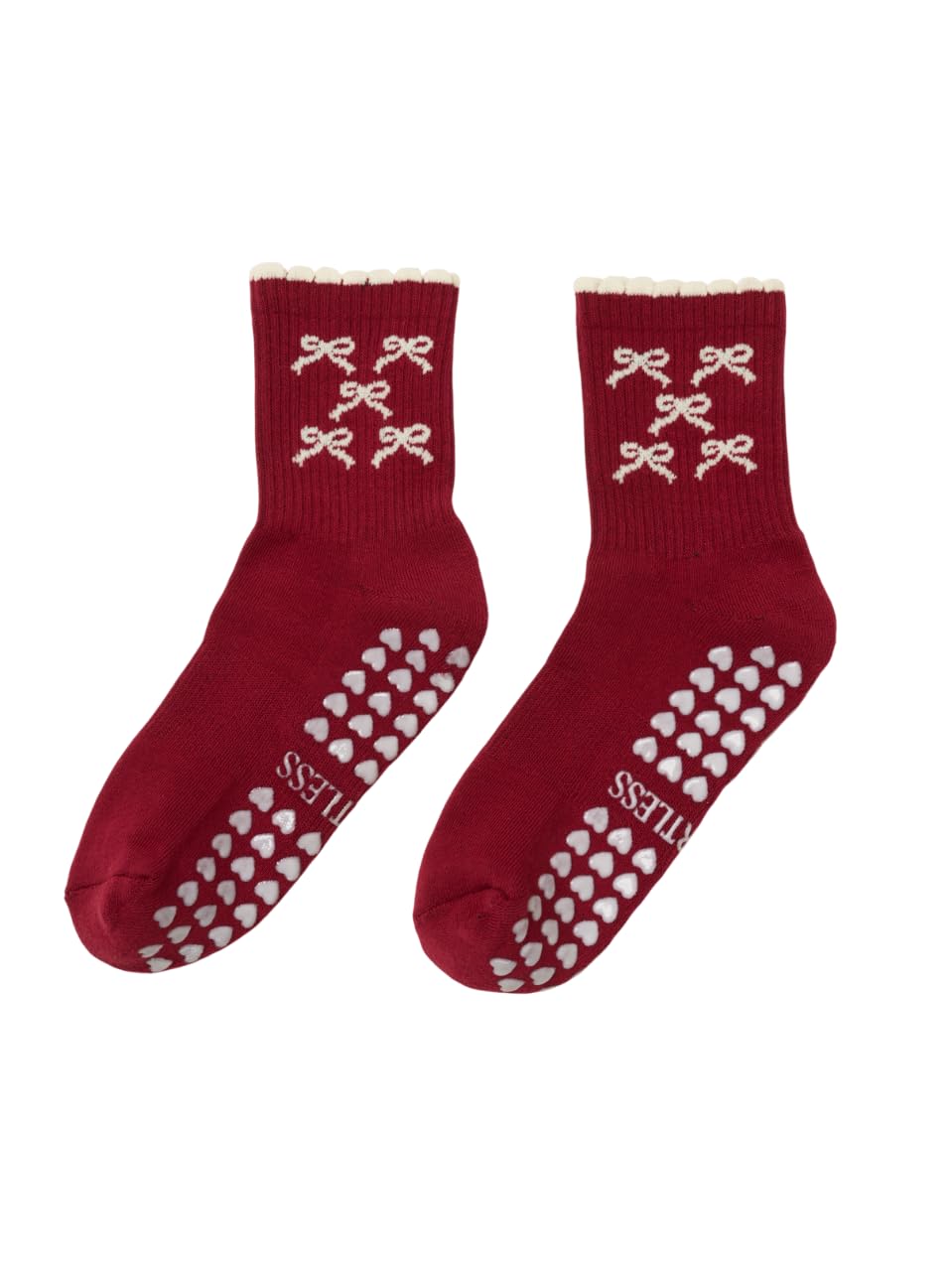 Shapes Studio Pilates Grip Socks for Women, Non-Slip Reformer Pilates Socks, Cute Grippy Socks for Barre, Yoga &amp; Workout