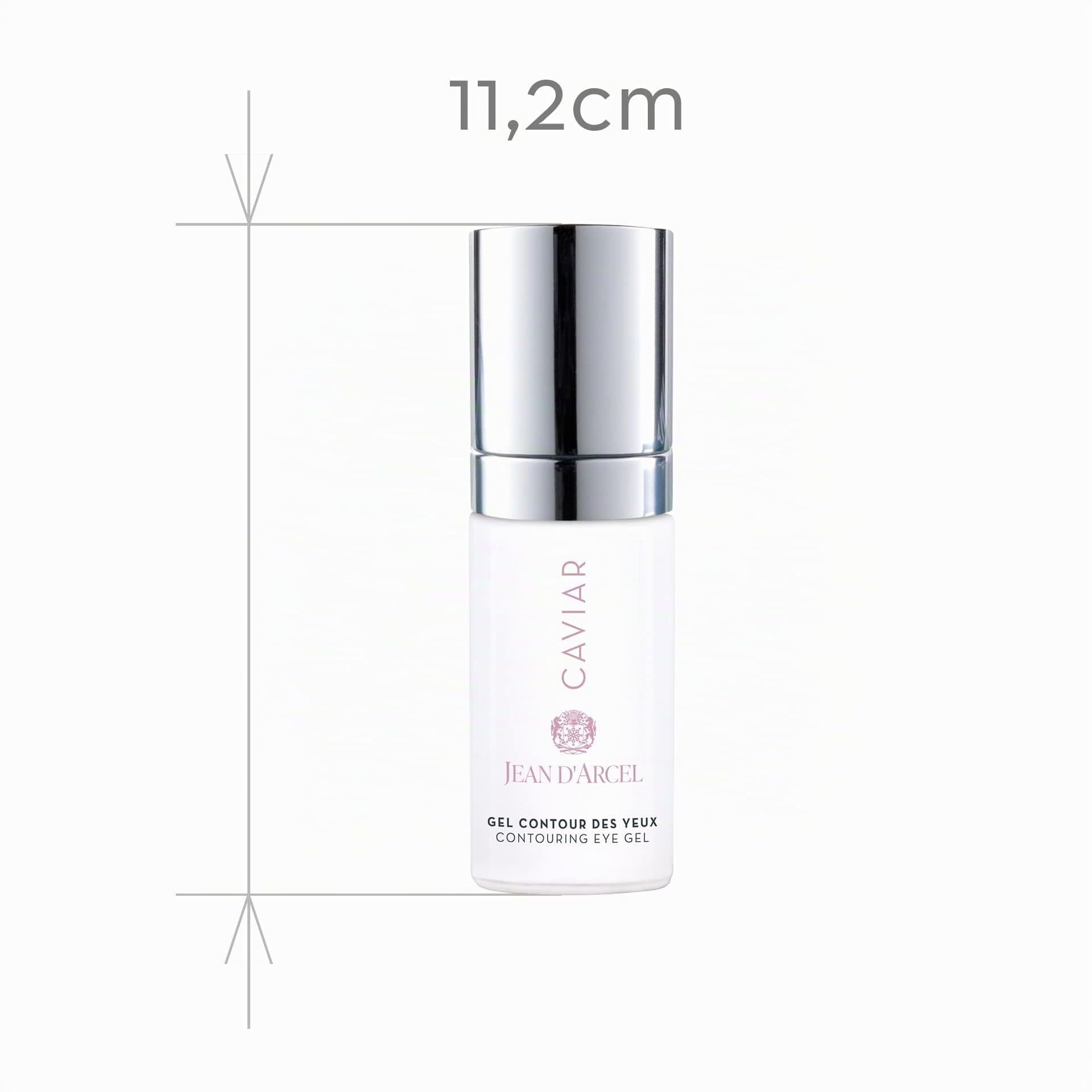 JEAN D'ARCEL - CAVIAR gel contour des yeux - Reichhaltige Augenpflege - Spendet intensive Feuchtigkeit - 30ml