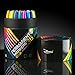 ZenZoi Permanent Markers Set – 36 Fine Point Felt Tip Drawing Art Markers – Child Safe Non-Toxic Industrial Fabric Marker Pen, Great Office & School Supplies – 18 Assorted Vibrant Colors