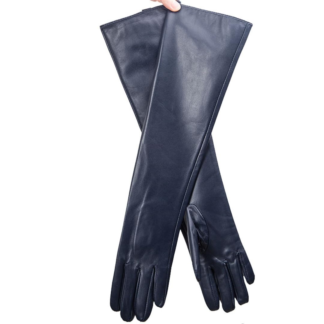 Guanti In Pelle Di Montone Moda Guanti Invernali In Pelle Caldi Da Donna Guanti Lunghi In Pelle Comfort In Pelle
