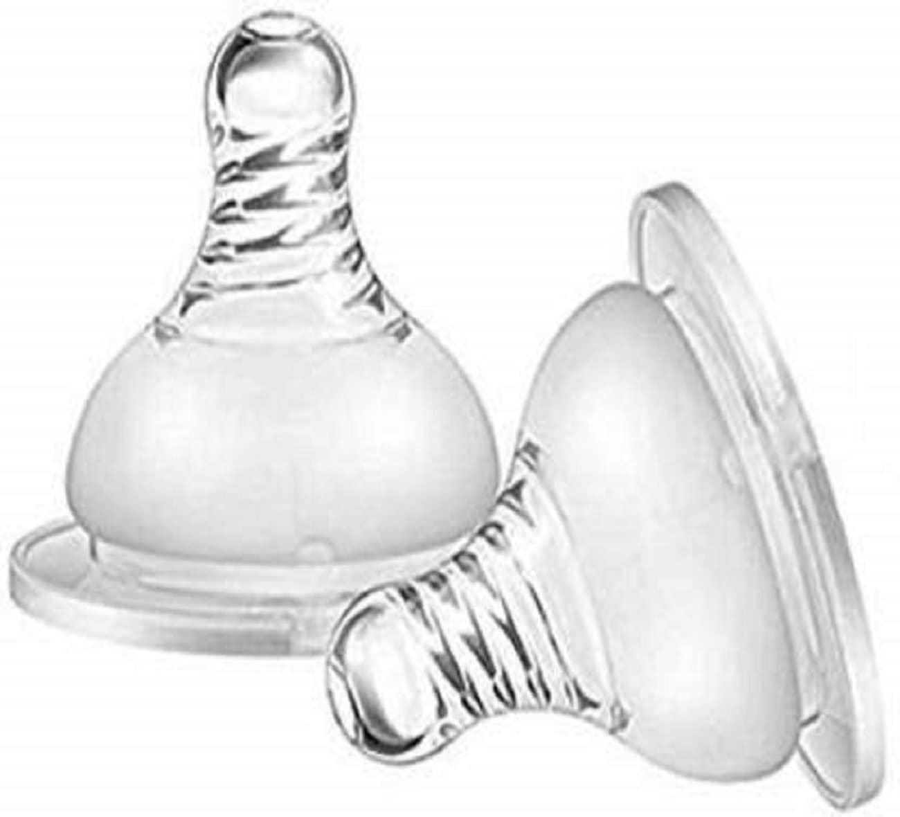 Child Chic Wide Neck Nipple for All Kinds of Wide Mouth Feeding Bottles/Steel Feeders BPA-Free Natural Feeding Nipple Essential Teat/Nipple for Slim Neck Bottle Fast Flow (Pack of 2)-image-10