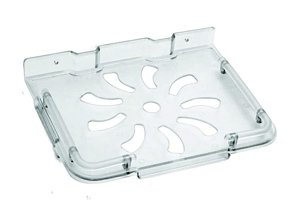 Supreme Bazaar 9.5inch X 7.5inch ABS Transparent Unbreakable TV Set Top Box Stand Wall Mount Plastic Setup Box Stand/Holder/Shelf for Home (Pack of 1) (B09F9JCHW3) Amazon Price History, Amazon Price Tracker