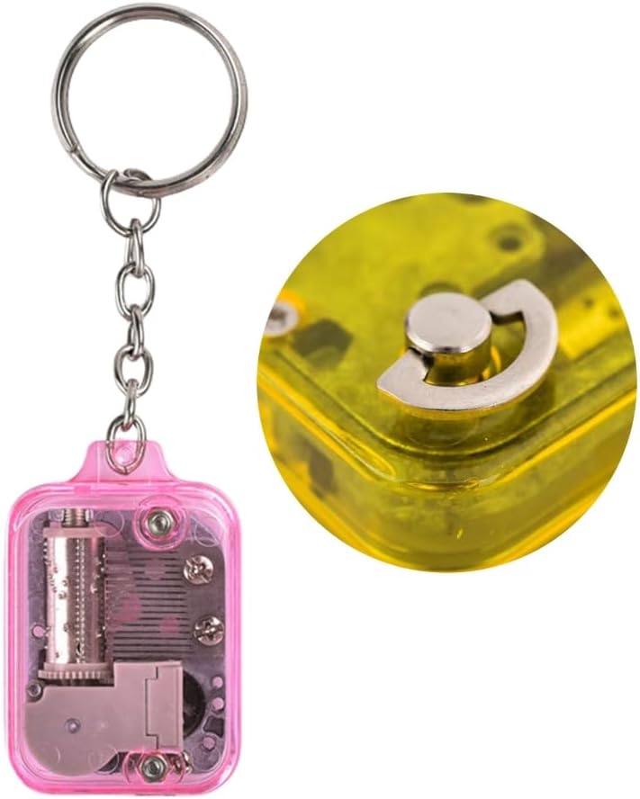 Sophisticated Music Box Keychain Delightful Bag Hanging Accessory For All Ages image 2