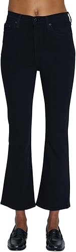 Pistola Denim Lennon - Jeans recortados de tiro alto para mujer