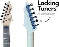 Vista 6 de Guitarra eléctrica con bolsa y accesorios