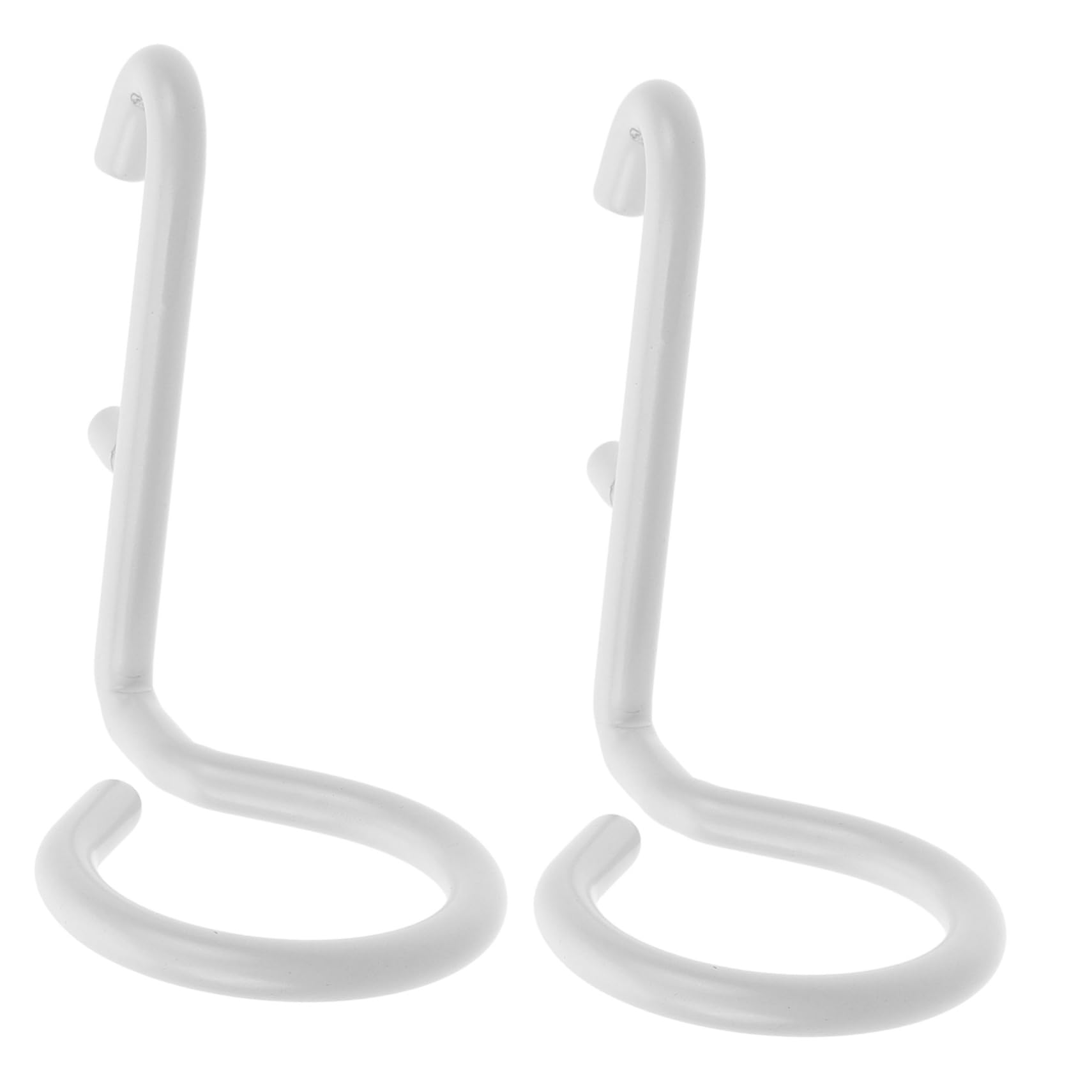 PLAFOPE 2pcs Wall Storage Rack Pegboard Hooks Large Hooks for Garage Easy Install No Drill Home Decor Organizer
