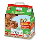Cat's Best Arena para Gatos Aglomerante 5L, Tierra para Gatos de Hasta 7 Semanas de Uso, Arena Biodegradable de Fibra Vegetal Ecológica, 2.1 kg (Paquete de 1)