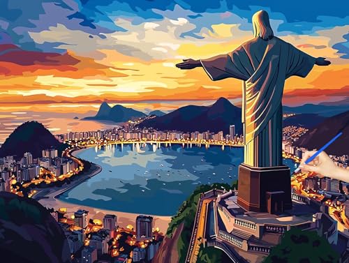 �������G ���v Paint by Numbers �j���[���[�N �y�C���g�o�C�i���o�[ �����h��G �q�� ���S�� DIY �i���o�[�y�C���g ��H�| �G�� �|�p��h���� �A�N�����L�b�g ��l�̂��߂̃N���G�C�e�B�u�Ȏ �a�����v���[���g �z�[�� �I�t�B�X�̕�