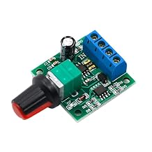 PWM DC Motor Speed Controller - 1.8V, 3V, 5V, 6V, 12V, 2A Adjustable Speed Switch for 1803BK Motor Control