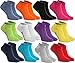 Produktbild Rainbow Socks - Damen Herren Baumwolle Bunte Sneaker Socken - 12 Paar - Mehrfarbig - Größen 39-41