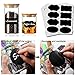 162 Premium Chalkboard Labels Bundle - Reusable Blackboard Storage Stickers with 3MM White Chalk Marker for Labeling Mason Jars, Pantry, Craft Rooms & Closets - Organize Your Home & Office