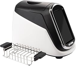 Smart Toaster, Touch Screen, KETIAN Toaster, Automatic Raise and Lower, Heat-Insulated Housing, 7 Browning Levels, Removable Crumb Drawer, 1400W