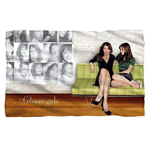 Couch -- Gilmore Girls -- Fleece Throw Blanket (36