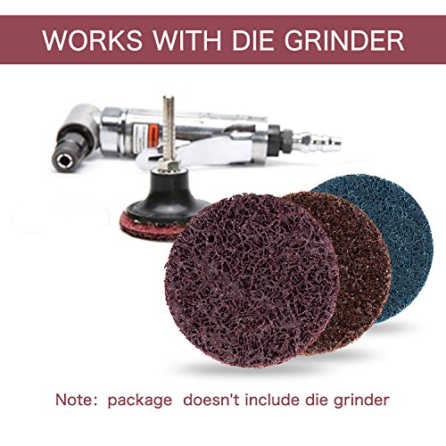 image for K Kwokker 2 Inch Sanding Discs Roloc Disc Fine/Medium/Coarse Discs wit