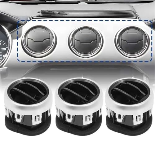 Grille d'aération et persiennes de ventilation de console centrale avant Ford Mustang