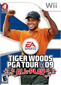 Video Game Tiger Woods PGA Tour 09 All-Play - Nintendo Wii Book