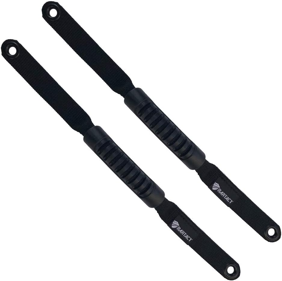 Bartact Roll Bar Grab Handles Compatible with Ford Bronco Full-Size 2021+ | Black | Pair of 2 for Front or Rear Location | Bartact