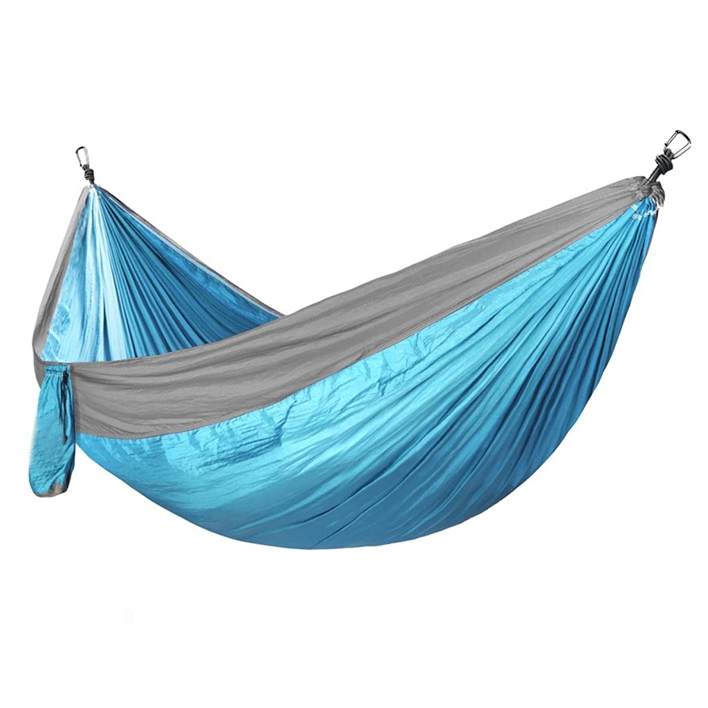 OIFAODAO Hammock, Portable Hammock Double & Single Lightweight Nylon Parachute Hammocks Camping Accessories