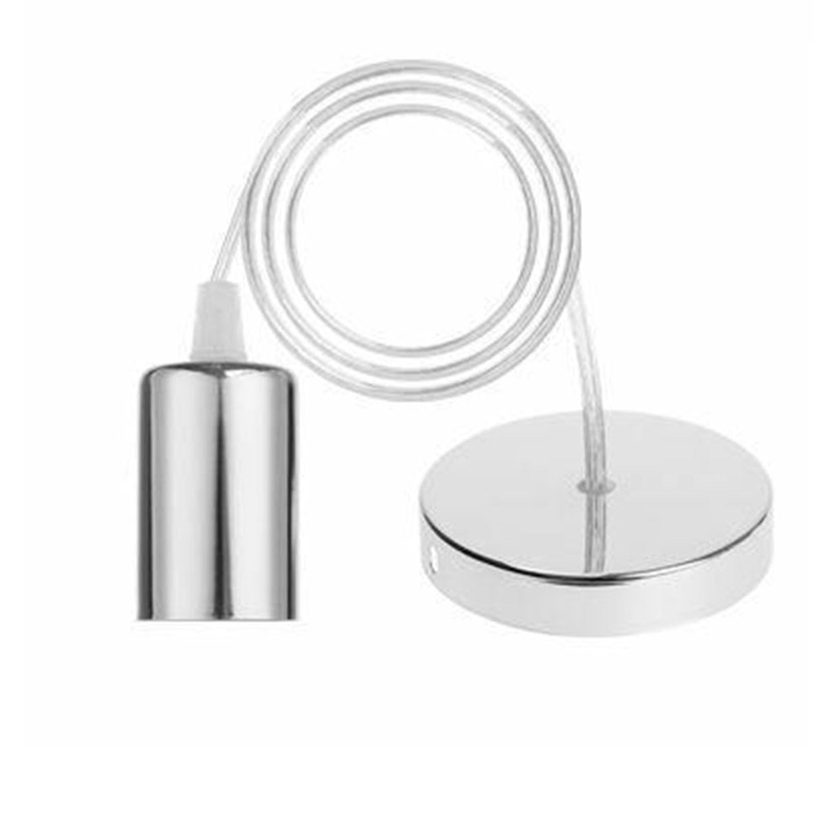 VALINK Industrial Mini Pendant Light Kit - Ceiling Hanging Light Fixtures, Suspended Pendant Light Fitting E27 Lamp Holder [energy Class A++] 0.5m