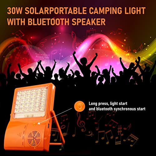 Homehop Solar led Lights for Home Outdoor Indoor Garden Emergency Portable Rechargeable Waterproof Camping lamp with Mobile Charging , Bluetooth Speaker