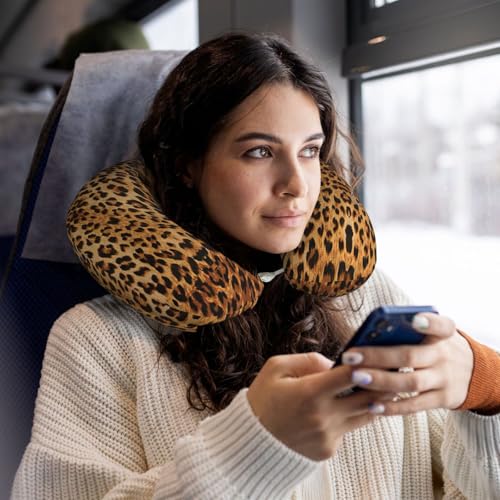 Almohada cuello en U espuma viscoelástica tamaño único miniatura 6