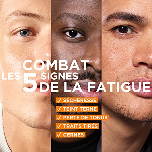 LOreal-Men-Expert-Soin-Visage-pour-Homme-Hydratation-24H-Anti-Fatigue-5-Actions-Texture-Gel-Creme-A-la-Vitamine-C-et-aux-Proteines-Tous-Types-de-Peaux-Hydra-Energetic-100-ml