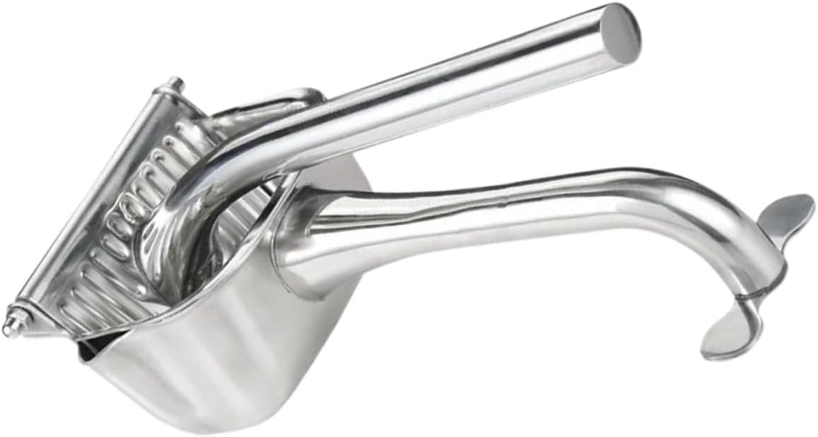 PRETYZOOM 1pc 304 Manual Juicer Orange Squeezer Manual Press Juicer Hand Press Juicer Fruit Juicer Squeezer Lemon Juicer Squeezer Manual Lemon Squeezer Citrus Press Silver Stainless Steel