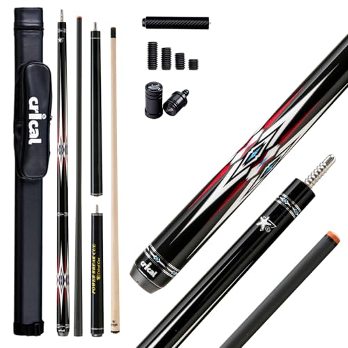 Taco de Billar Profesional Carbono 58'' y Taco de Salto 54'' miniatura 1