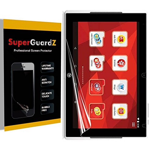 SuperGuardZ [3-Pack] For Nabi Elev 8 - Screen Protector [Lifetime Replacement], Ultra Clear, Anti-Scratch, Anti-Bubble