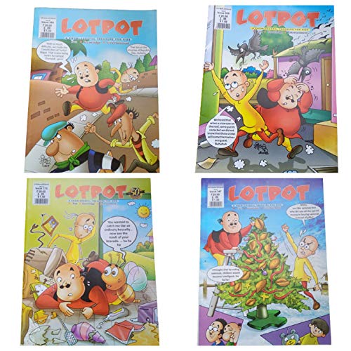 Lotpot (Motu and patlu) Set of 10 books ENGLISH Comics BY SJ PUBLICATIONS
