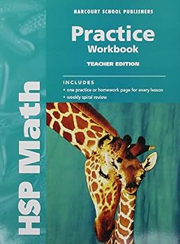 Paperback Harcourt School Publishers Math: Prac Wkbk Te Gr 2 Book