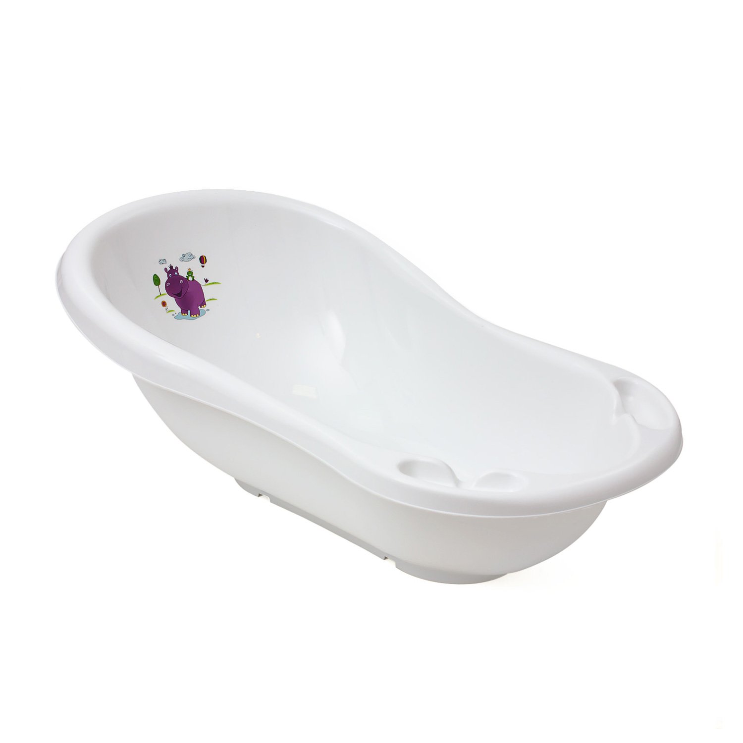 keeeper Hippo Wanienka ergonomiczna dla niemowląt, Od 0 do ok. 12 miesięcy, 84 cm, Wiktoria, Biała