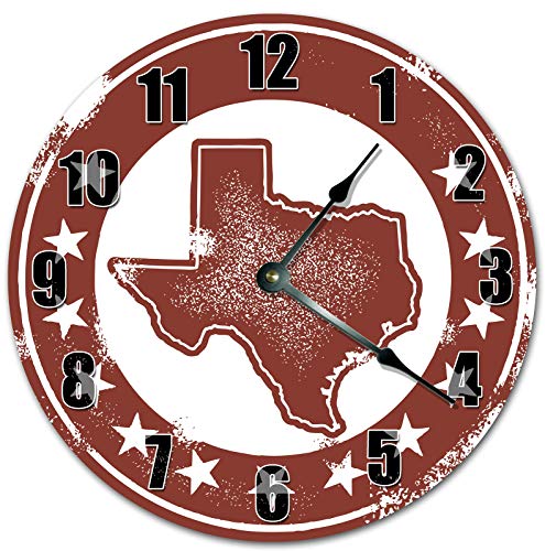 Reloj de pared analógico 10.5" Redondo decorativo