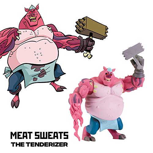 Rise Of The Teenage Mutant Ninja Turtle Meat Sweats Action Figure #TOP4