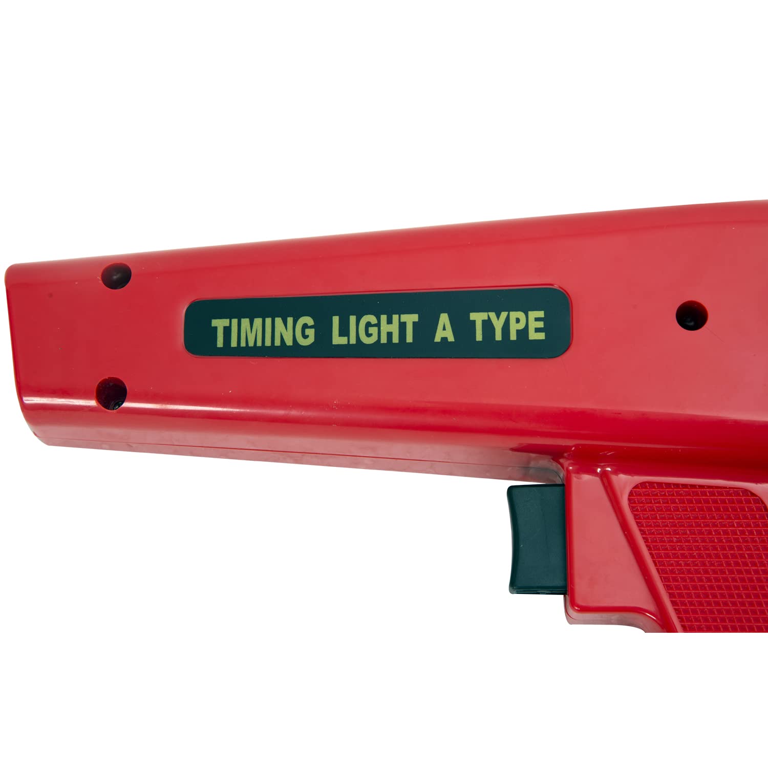 HOMCOM Pistola Stroboscopica d'Accensione con Luce Flash Xenon per Motori a Benzina, Rossa