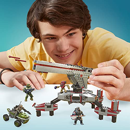 Mega Construx Halo Defense Point Showdown Halo Infinite Construction Set With Master Chief Character Figure, Building Toys For Kids #TOP5