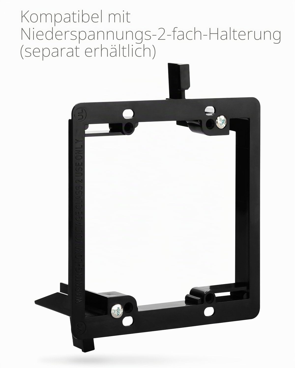 Fosmon [2-Gang 5.1 Surround Sound] Heimkino-Wandplatten Vergoldet Kupfer-Banane Bindung Pfosten Coupler Typ Wandplatte für 5 Lautsprecher und 1 RCA Buchse für Subwoofer (Weiß) | Vergoldete Banana Binding Post Coupler Typ Wandplatte für 5 Lautsprecher und