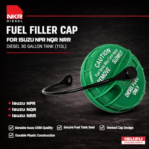 Tapa de llenado de combustible Isuzu NPR para mantenimiento de flotas 2