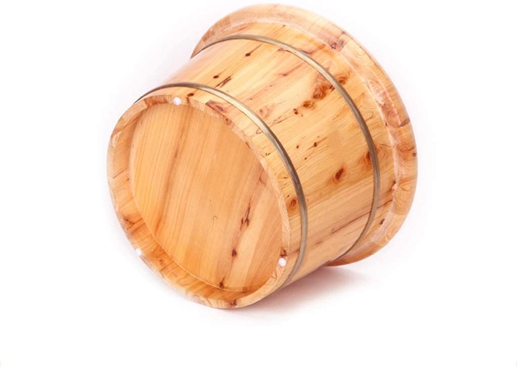 Vaschetta per i piedi Bacino per i piedi in legno Vaschetta per pedicure in legno Secchio per la casa Barile per pediluvio Negozio di massaggi Secchio Piede Cura della casa Pediluvio Secchio in legno