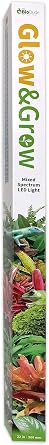 The Bio Dude 22" Glow & Grow Best Plant Growth Reptile & Amphibian LED Bulb for terrariums