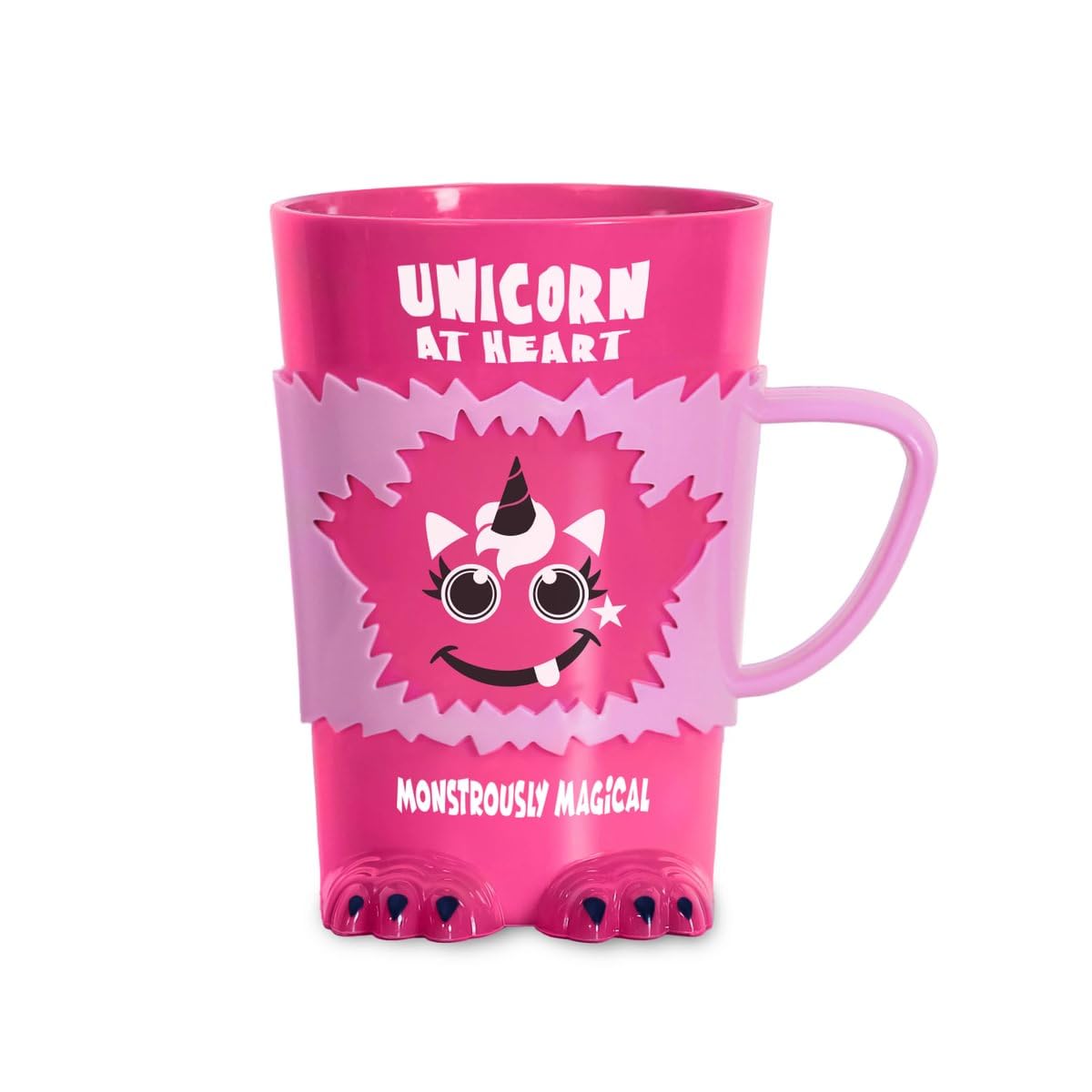 History & Heraldry Personalised Monster Mug – Pre Personalised with Popular Names Funny Monster Shaped - Unique Gift for Birthdays, Halloween, or Christmas (Unicorn at Heart) — image 1