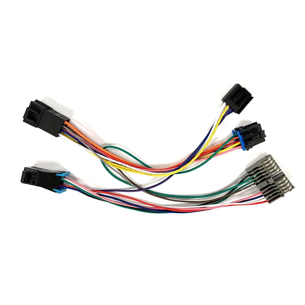 A/C Heater Climate Temperature Control Adapter Wire Harness with Rear Defrost Option,Compatible with 1995 Chevy Tahoe/Suburban/GMC Suburban/GMC Yukon, Convert 1996-1999 Unit in 1995 Vehicle