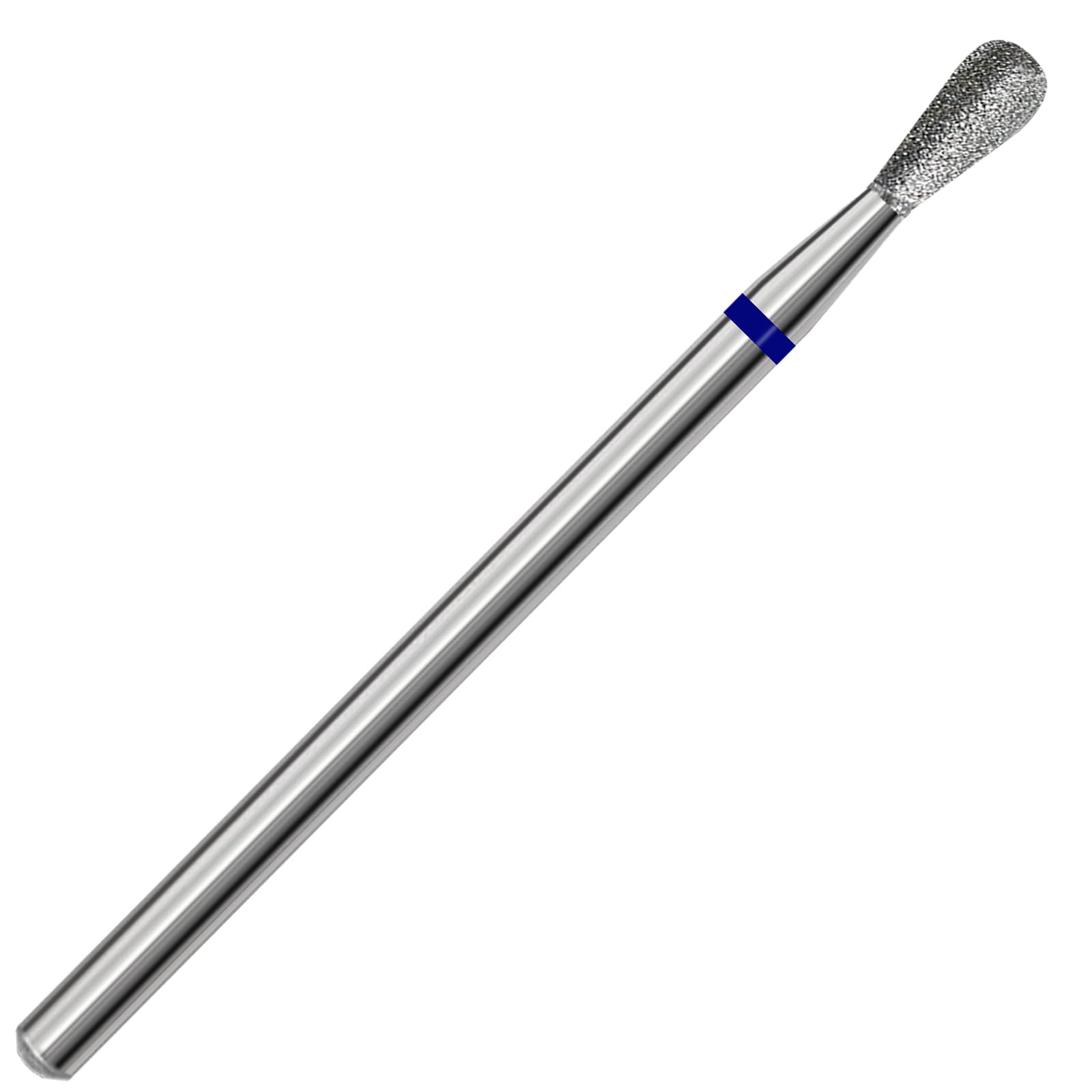 Broca de uñas para limpiar cutículas, brocas de carburo de diamante de 3/32 pulgadas, seguridad profesional, manicura rusa para limpiar debajo de las uñas, para cutículas, piel muerta, salón