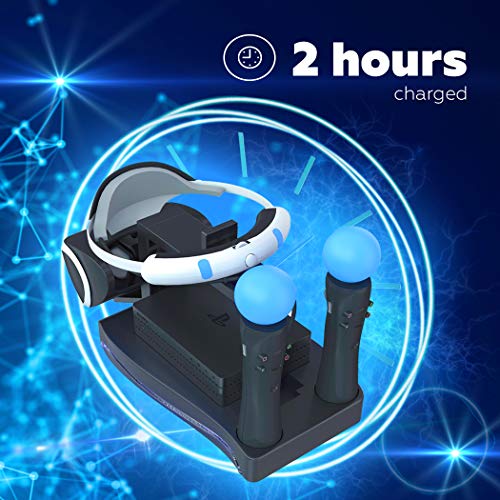 Skywin SW-PSVR-CS-102 Stand - Charge, Showcase, And Display Your Ps Vr Headset And Processor - Compatible With Playstation Psvr thumb #1