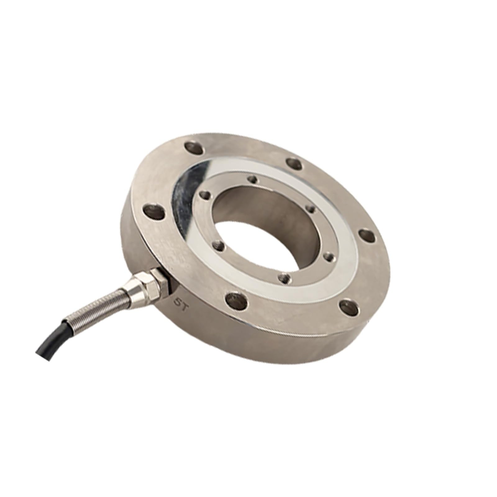 Sensor de presión tipo panqueque de celda de carga de anillo hueco | Precisión del 0,1% FS for rango de pesaje de pruebas industriales(300KG)