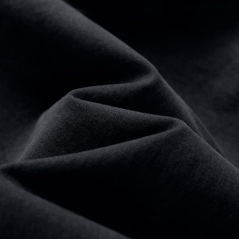 Mens Cargo Joggers–Slim Fit Flex Work Pants with Belt Loops Elastic Waist Zipper Pockets Drawstring Waist - Image 2