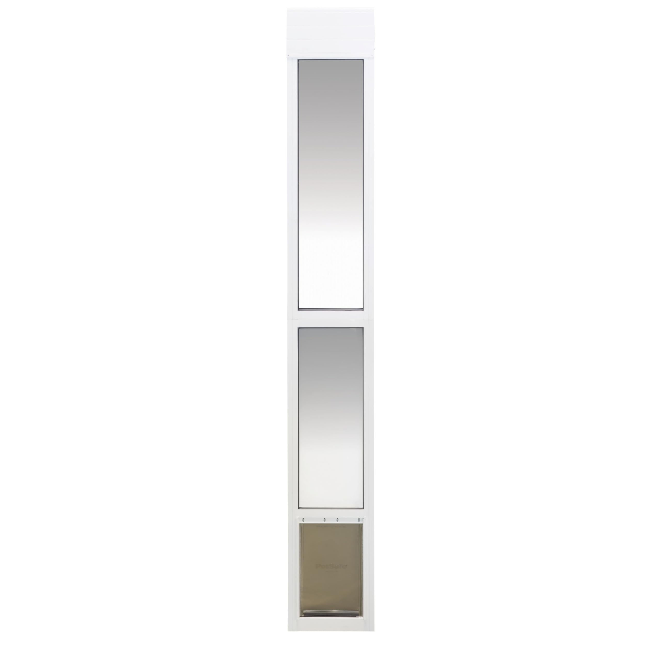 PetSafe Sliding Glass Cat and Dog Door Insert - Great for Rentals and Apartments - Small, Medium, Large Pets - No Cutting DIY Installation, M