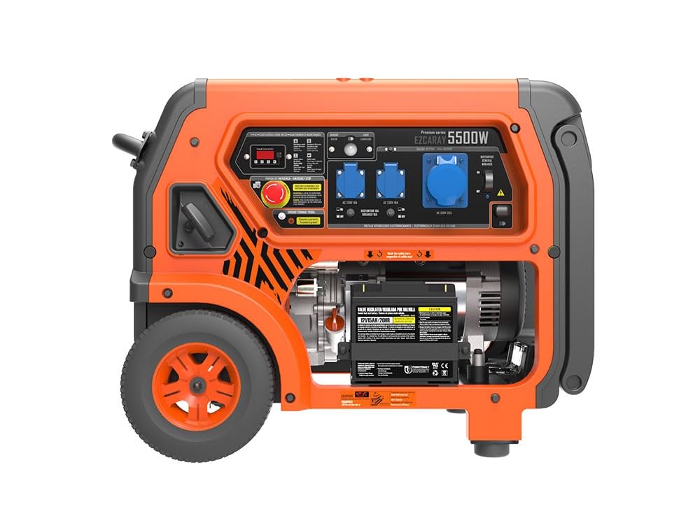 Genergy R-2013000 - Generador a gasolina Genergy Ezcaray 5500 VA 230 V